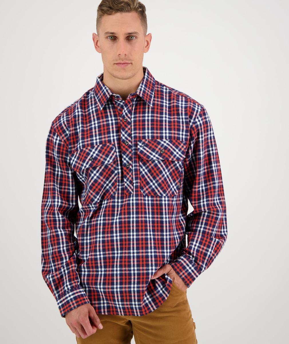 Swanndri Barn Shirt Red W22 – BushWear