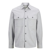 Jack & Jones Raymond Melange Long Sleeve Shirt Light Grey Melange