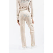 Juicy Couture Velour Track Pant Brazilian Sand