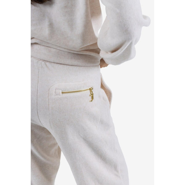 Juicy Couture Davidson Gold Trackpants Oatmeal