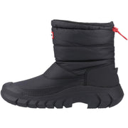 Hunter Intrepid Short Snow Boot Black