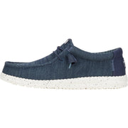 HEYDUDE Wally Stretch Mesh Shoes Navy