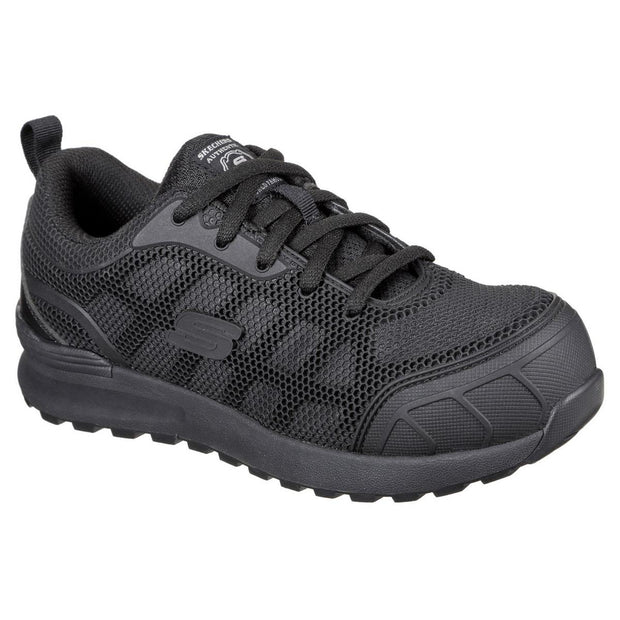 Skechers Workwear Bulklin Ayak Safety Shoes Black/Black