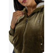 Juicy Couture Rydl Bomber Jacket Dark Olive