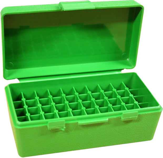 MTM P50-38 flip-Top Ammo Box 50 Round 38-357