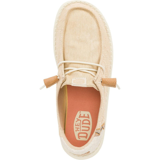 HEYDUDE Wendy Crafted Boho Shoes Tan