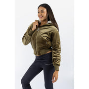 Juicy Couture Rydl Bomber Jacket Dark Olive