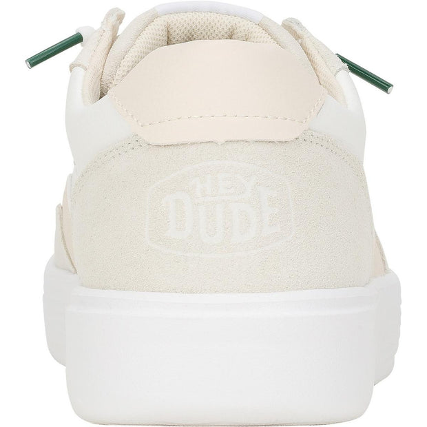 HEYDUDE Hudson Classic Trainers Light Beige/White