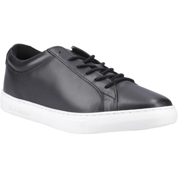 Jack & Jones Galaxy Leather Trainer Anthracite