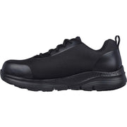 Skechers Workwear Arch Fit Sr Ringstap Safety Trainer Black