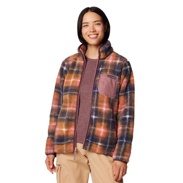 Columbia West Bend Print Full Zip Fig