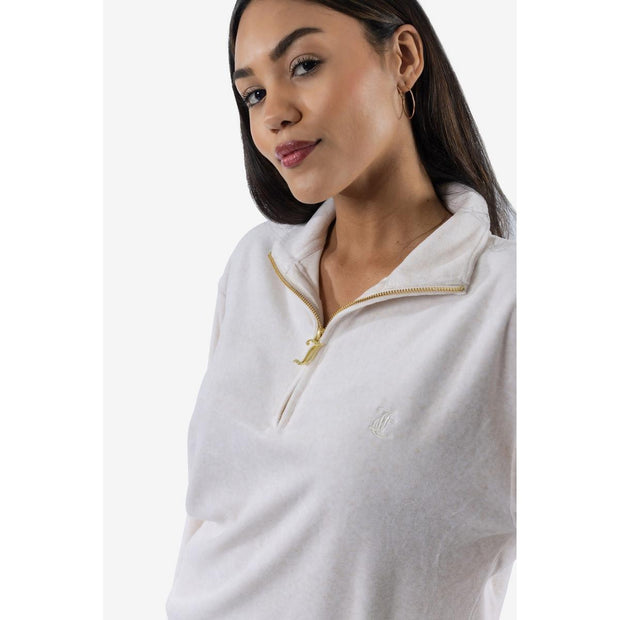 Juicy Couture Pete Gold Pullover Oatmeal