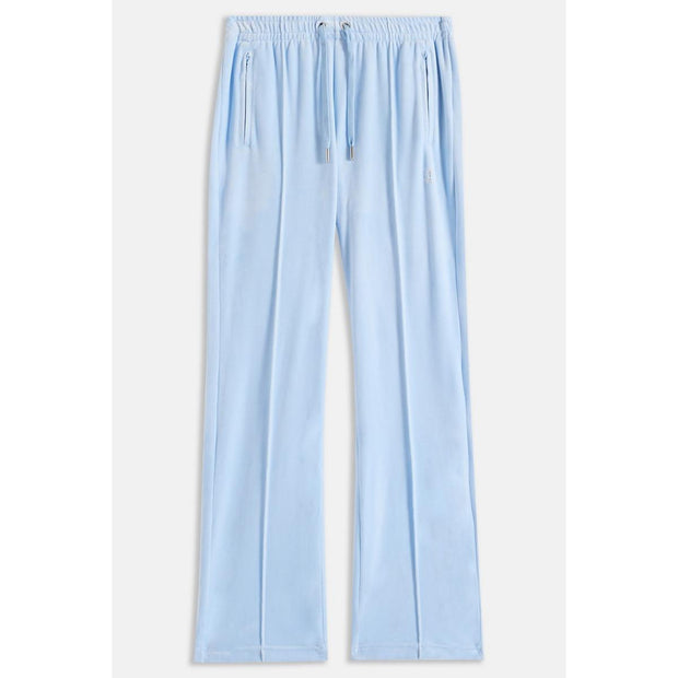 Juicy Couture Velour Track Pant Powder Blue