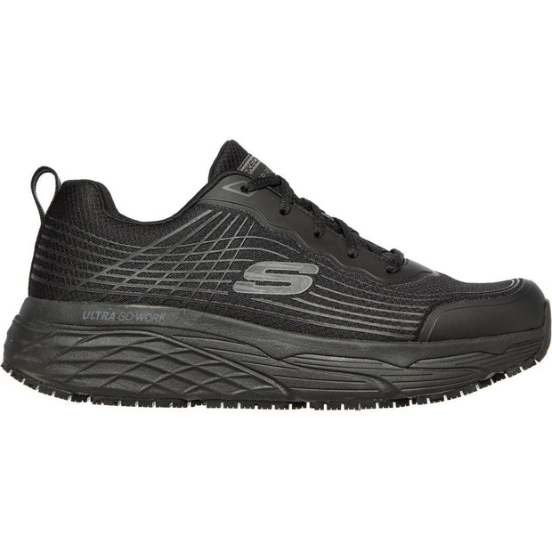 Skechers Workwear Skechers Work Relaxed Fit Max Cushioning Elite Trainer Black