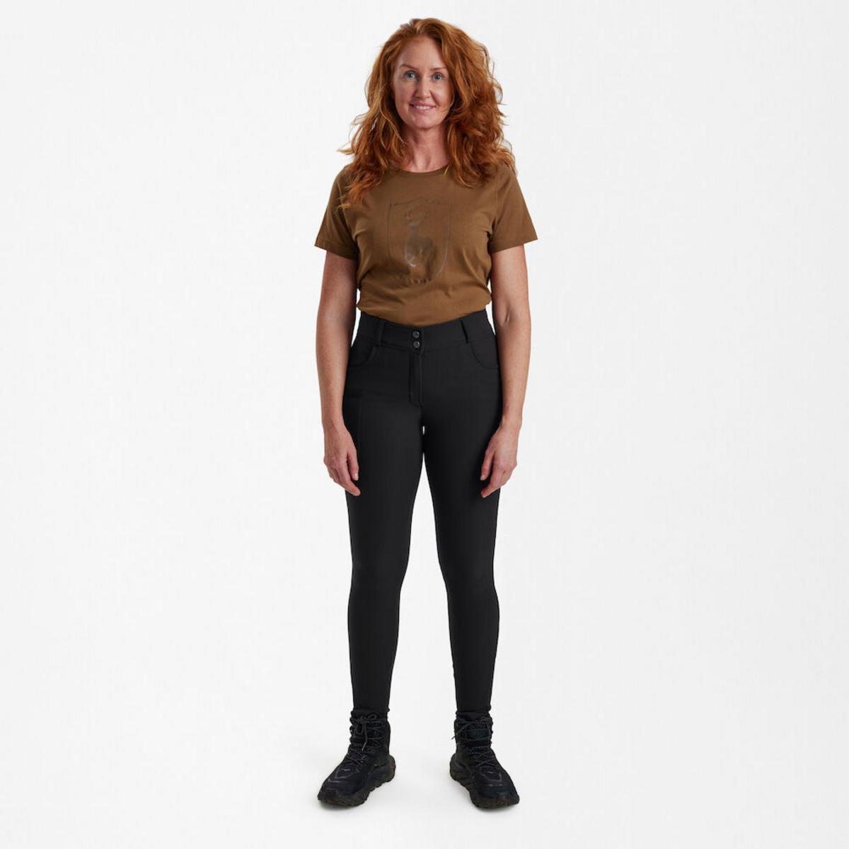 Deerhunter Lady Hunting Tights Black BushWear
