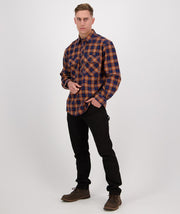 Swanndri Barn Shirt Orange