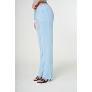 Juicy Couture Velour Track Pant Powder Blue