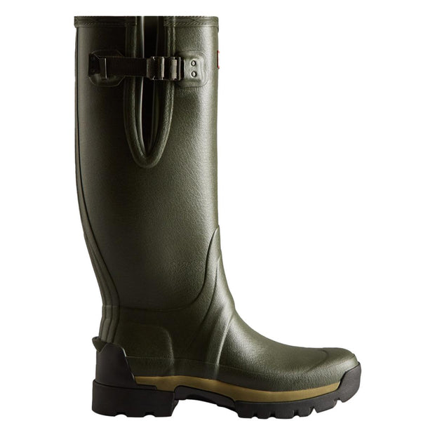 Hunter Balmoral Adjustable Wellington Dark Olive