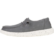 HEYDUDE Wendy Canvas Shoe Dark Grey