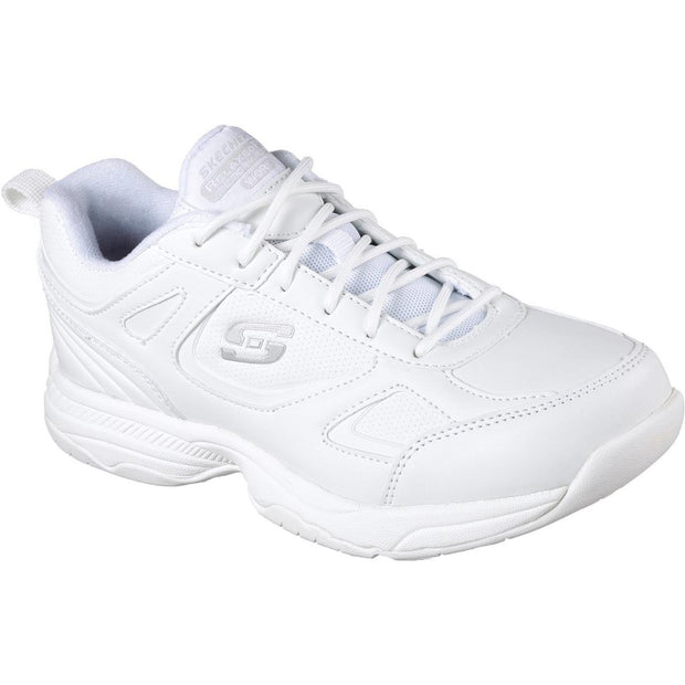 Skechers Workwear Work Relaxed Fit: Dighton - Bricelyn SR Safety Shoe White