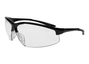 Walkers Tanker Open frame shooting glasses Clear w/  CASE