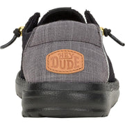 HEYDUDE Wendy Boho Crochet Shoes Black