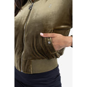 Juicy Couture Rydl Bomber Jacket Dark Olive