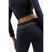 Juicy Couture Roll Down Flare Pant Black