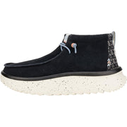 HEYDUDE Wendy Peak Hi Suede Ankle Boots Black