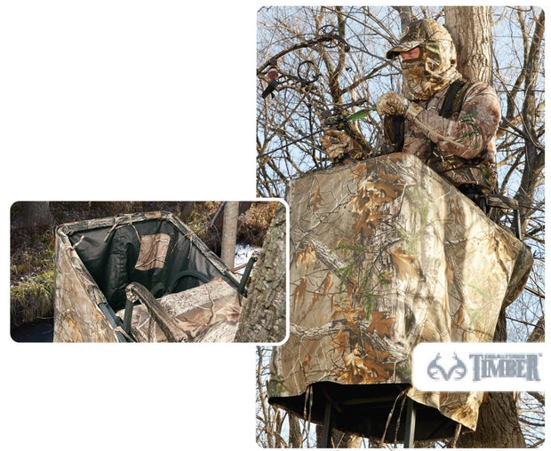 Hunter Specialties Easy Fit Tree Stand Skirt Realtree Timber