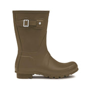 Hunter Original Short Wellington Boots Olive Leaf