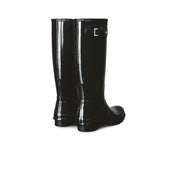 Hunter Original Tall Gloss Wellington Boots Black