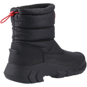 Hunter Intrepid Short Snow Boot Black