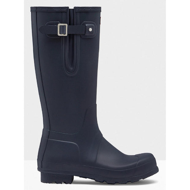 Hunter Original Side Adjustable Wellington Boots Navy