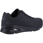 Skechers Workwear Work Relaxed Fit: Uno SR Safety Shoe Black