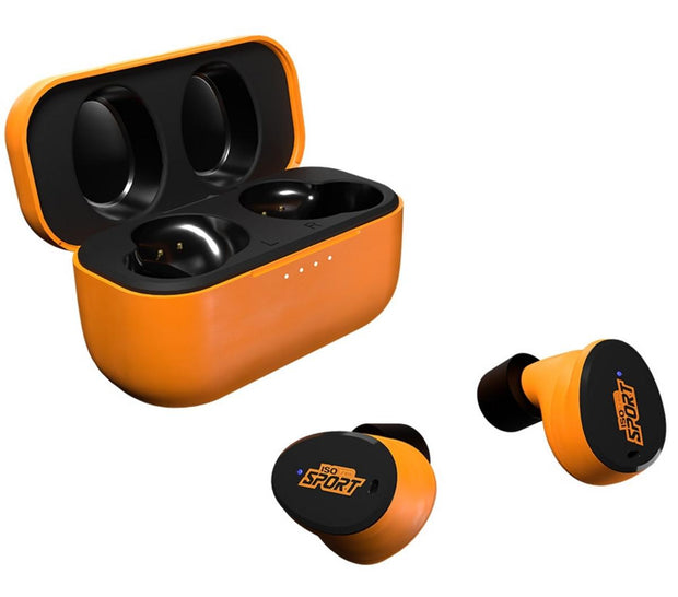 ISOtunes Caliber Earbuds Orange by ISOTunes Sport