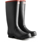 Hunter Argyll Full Knee Wellington Black