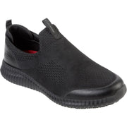 Skechers Workwear Cessnock Colleton Slip Resistant Shoe Black