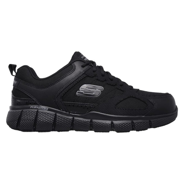 Skechers Workwear Telphin Sanphet Slip Resistant Shoe Black