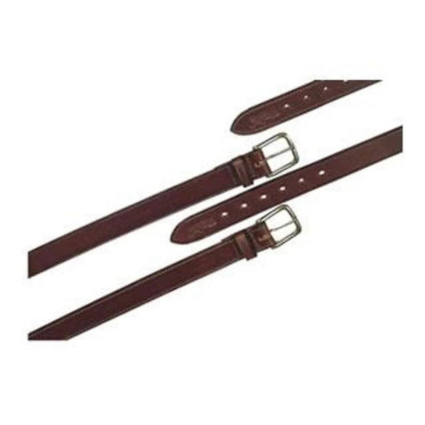 Napier Stitched Leather Belt