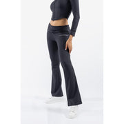 Juicy Couture Roll Down Flare Pant Black