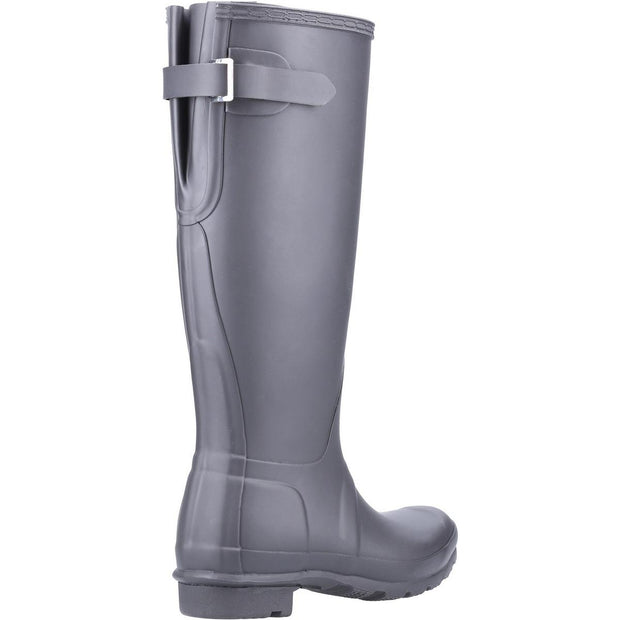 Hunter Original Tall Back Adjustable Wellington Boots Black