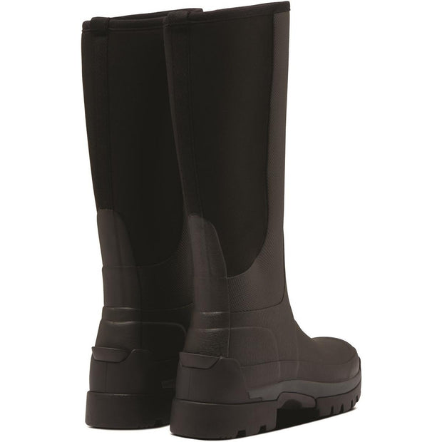 Hunter Balmoral Hybrid Tall Wellingtons Black