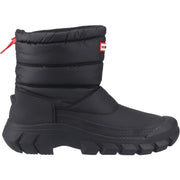 Hunter Intrepid Short Snow Boot Black