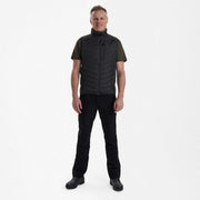 Deerhunter Moor Padded Waistcoat with knit Black