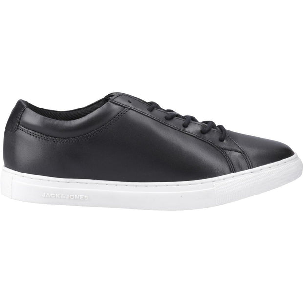 Jack & Jones Galaxy Leather Trainer Anthracite