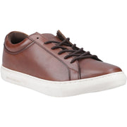 Jack & Jones Galaxy Leather Trainer Cognac