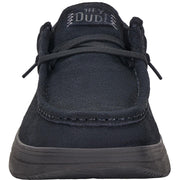 HEYDUDE Wally X Suede Shoes Black