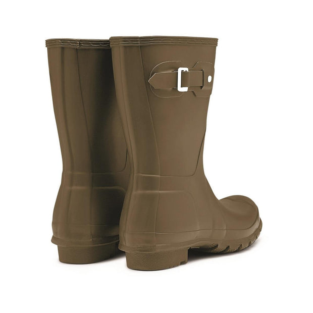 Hunter Original Short Wellington Boots Olive Leaf