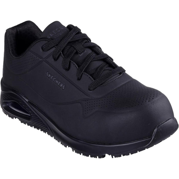 Skechers Workwear Uno SR - Doltin Safety Trainer Black